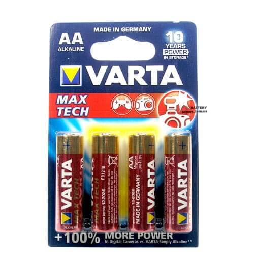AA Varta Max Tech