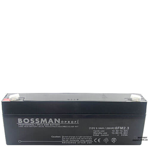 12V Bossman  6FM2.3