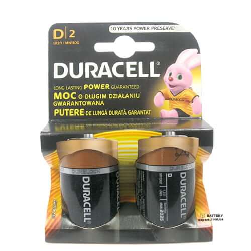D (LR20) Duracell