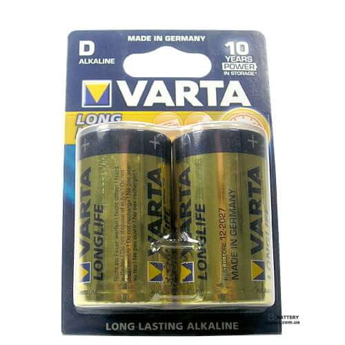 D (LR20) Varta Longlife