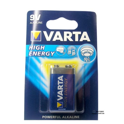 9V Varta High Energy