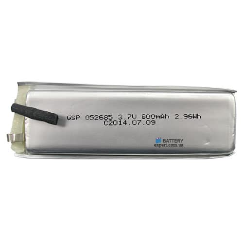 GSP 052685 800mAh, 3.7V, Li-Po толщ. - 5мм GSP 052685