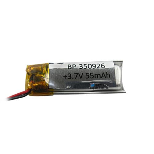 BP 350926 55mAh, 3.7V, Li-Po толщ. - 3.5мм BP 350926