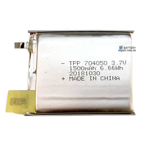 TPP 704050 1500mAh, 3.7V, Li-Po толщ. - 7мм TPP 704050
