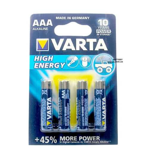 AAA Varta High Energy