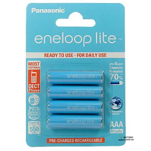 AAA Panasonic Eneloop Lite